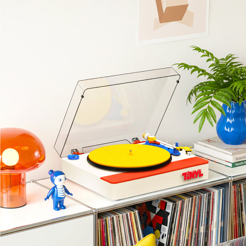 TINYL Play Pro: The Ultimate Memphis Style Record Player