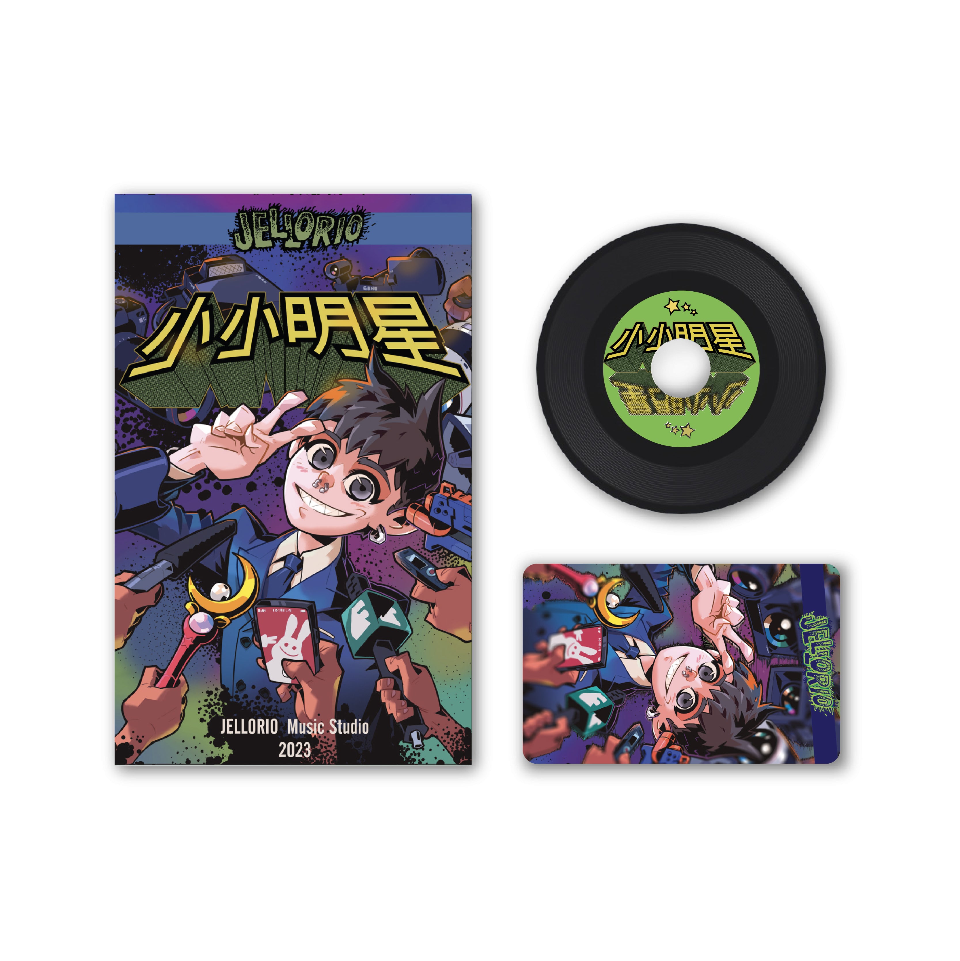 Mini records store