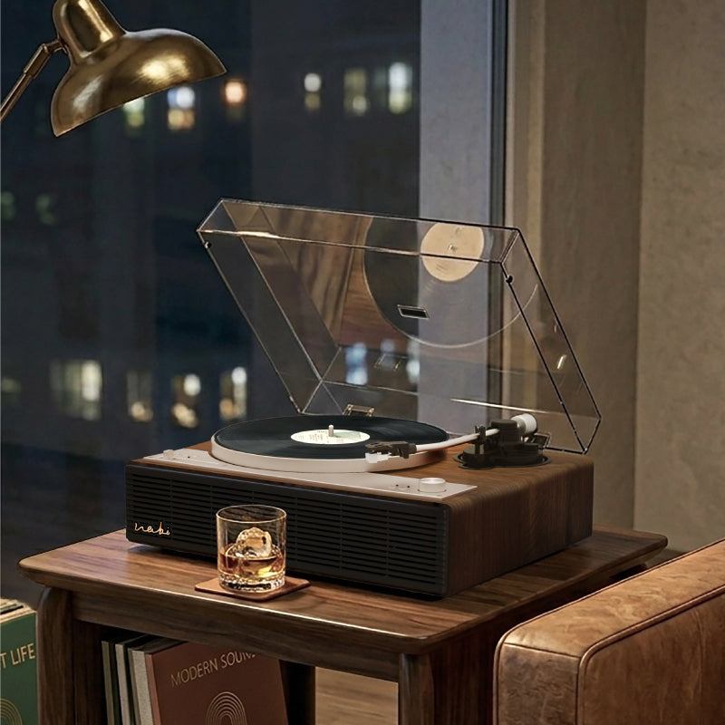 TINYL WABI: The 100W High-Power Hi-Fi Zen Master Record Player