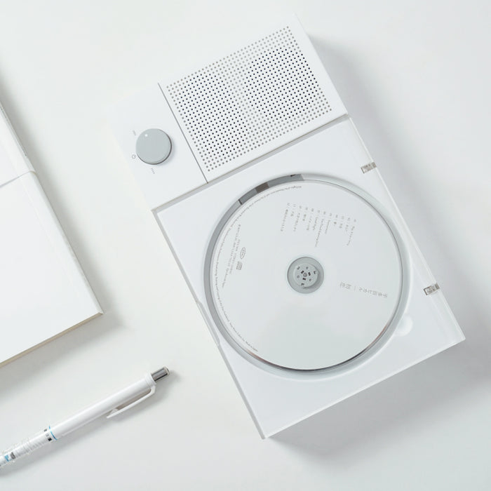 Tinyl SPLIT Portable 3-in-1 Modular CD Player - Elegant White Aesthetic ...
