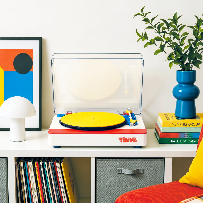 TINYL Play Pro: The Ultimate Memphis Style Record Player