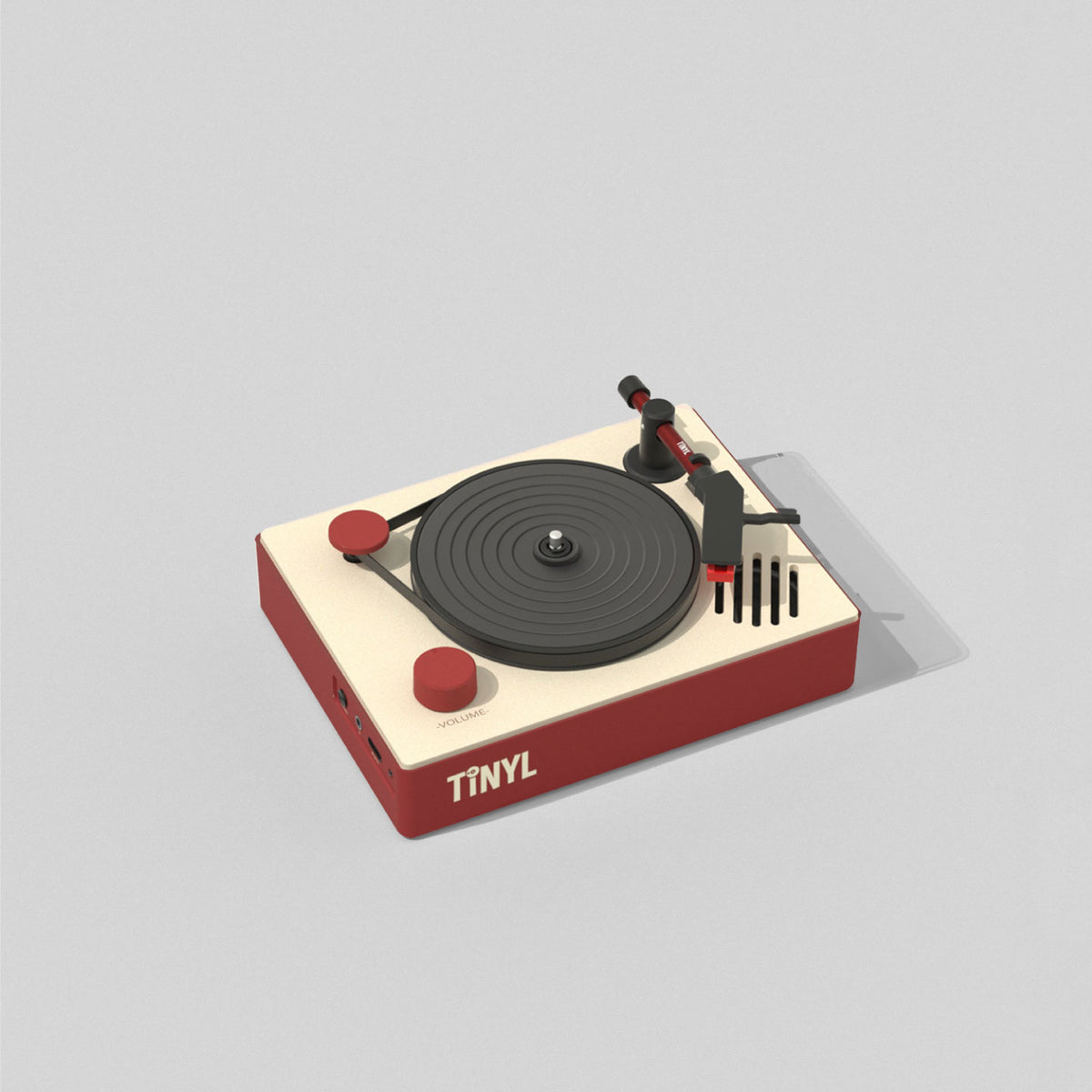 Tinyl LOOP Mini Vinyl Player – 3-Inch Portable Turntable with Bluetooth
